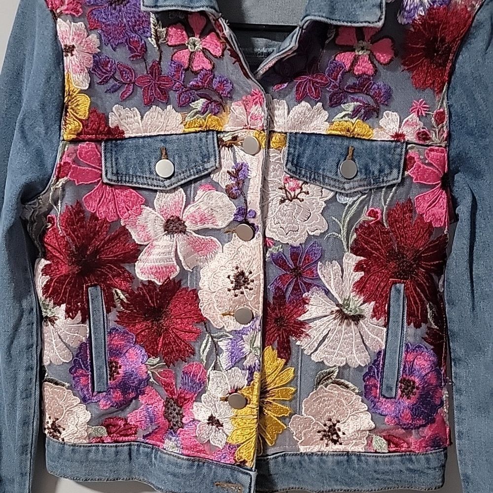 Boston Proper Denim Jacket - Picture 3 of 5